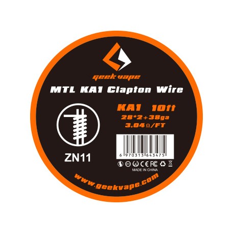 Fil MTL Clapton 3 m GeekVape