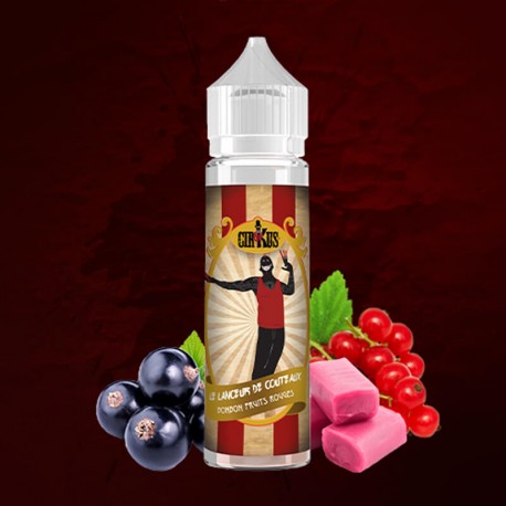 E-liquide Cirkus Black Le Lanceur de Couteaux 50 ML
