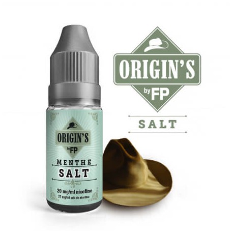 E-liquide Menthe - Origin's sel de nicotine par Flavour Power