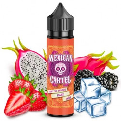 E-liquide Fruit Du Dragon-Fraise-Mûre - 50ml - Mexican Cartel