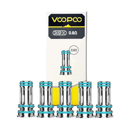 Pack résistances PnP X Coil x5 - Voopoo